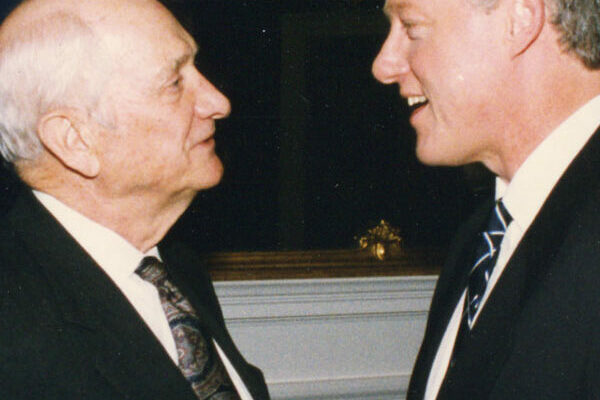 Congressman Brooks and President Clinton